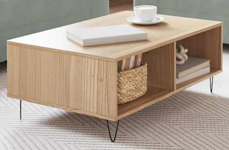 Mesa de centro madera contrachapada